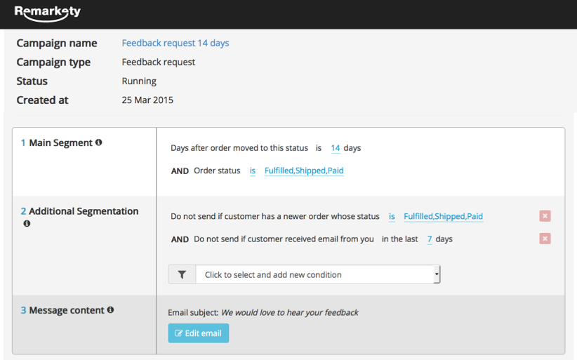 How to Segment Feedback Emails