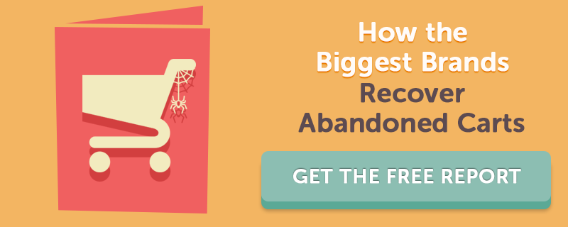 abandoned cart email ad