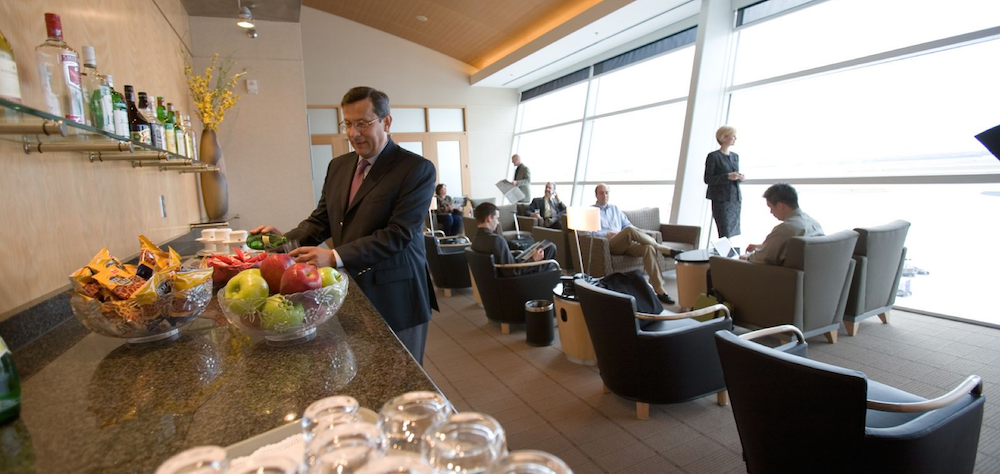 exclusive lounge