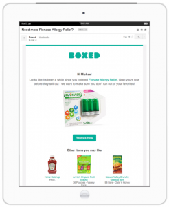 Reorder Email Campaign based on personalization