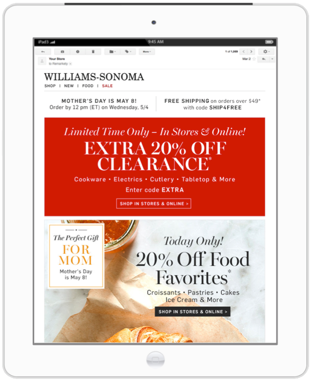 mother s day email