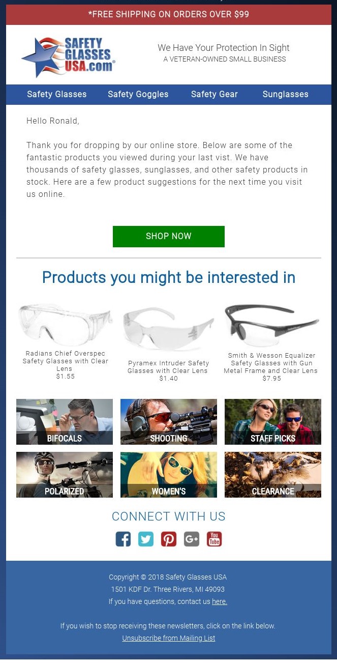 responsive email template