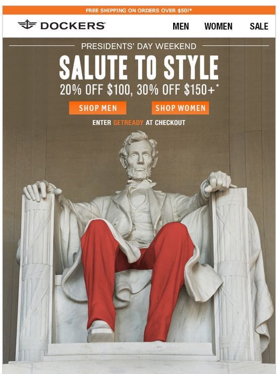 President day coupon