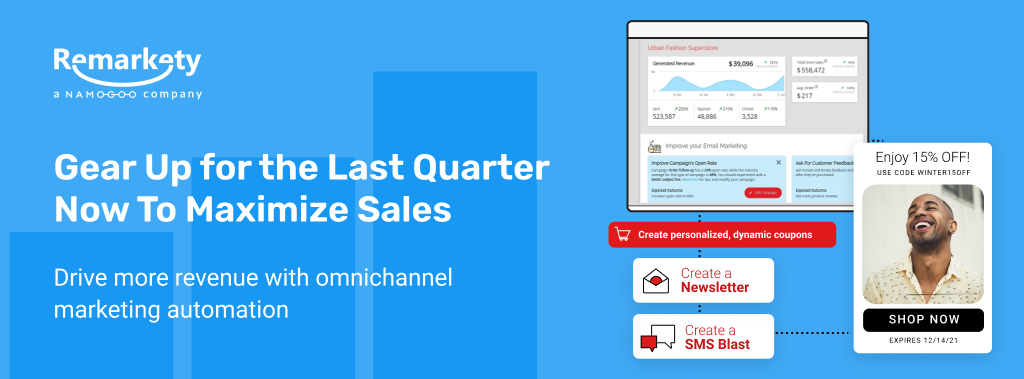 Gear up for last quarter online sales 